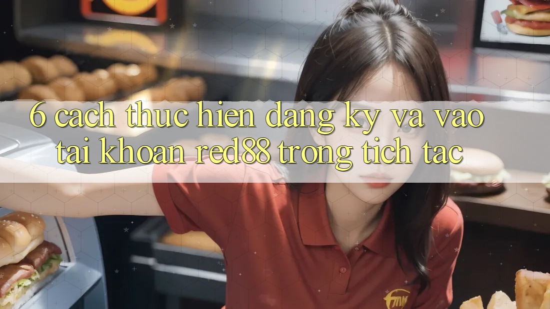 6. Cách thực hiện đăng ký và vào tài khoản Red88 trong tích tắc