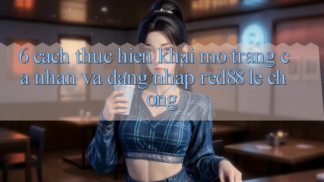 6. Cách thực hiện khai mở trang cá nhân và đăng nhập Red88 lẹ chóng