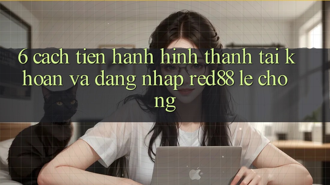 6. Cách tiến hành hình thành tài khoản và đăng nhập Red88 lẹ chóng 6. Cách tiến hành hình thành tài khoản và đăng nhập Red88 lẹ chóng