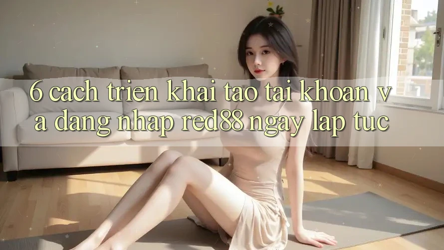 6. Cách triển khai tạo tài khoản và đăng nhập Red88 ngay lập tức 6. Cách triển khai tạo tài khoản và đăng nhập Red88 ngay lập tức