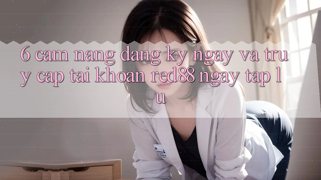 6. Cẩm nang đăng ký ngay và truy cập tài khoản Red88 ngay tắp lự 6. Cẩm nang đăng ký ngay và truy cập tài khoản Red88 ngay tắp lự