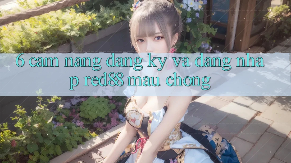 6. Cẩm nang đăng ký và đăng nhập Red88 mau chóng