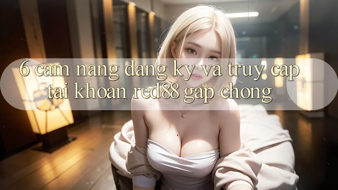 6. Cẩm nang đăng ký và truy cập tài khoản Red88 gấp chóng