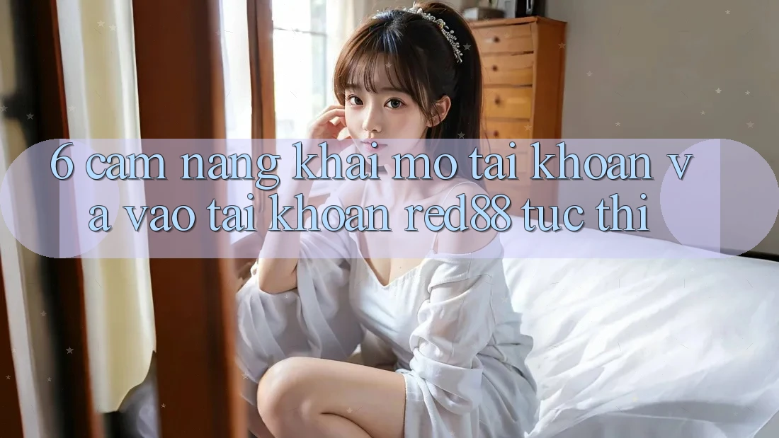 6. Cẩm nang khai mở tài khoản và vào tài khoản Red88 tức thì 6. Cẩm nang khai mở tài khoản và vào tài khoản Red88 tức thì