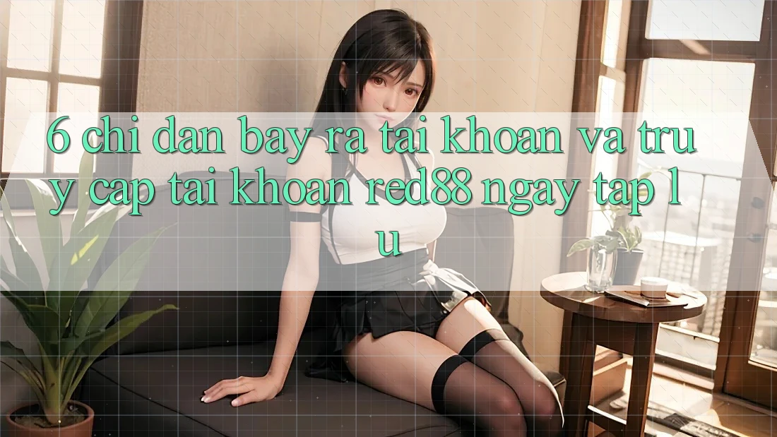 6. Chỉ dẫn bày ra tài khoản và truy cập tài khoản Red88 ngay tắp lự
