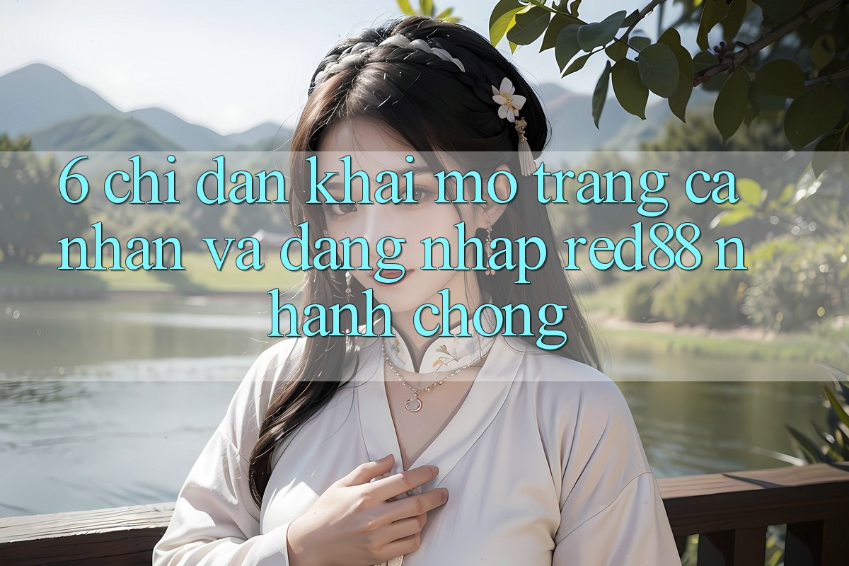6. Chỉ dẫn khai mở trang cá nhân và đăng nhập Red88 nhanh chóng