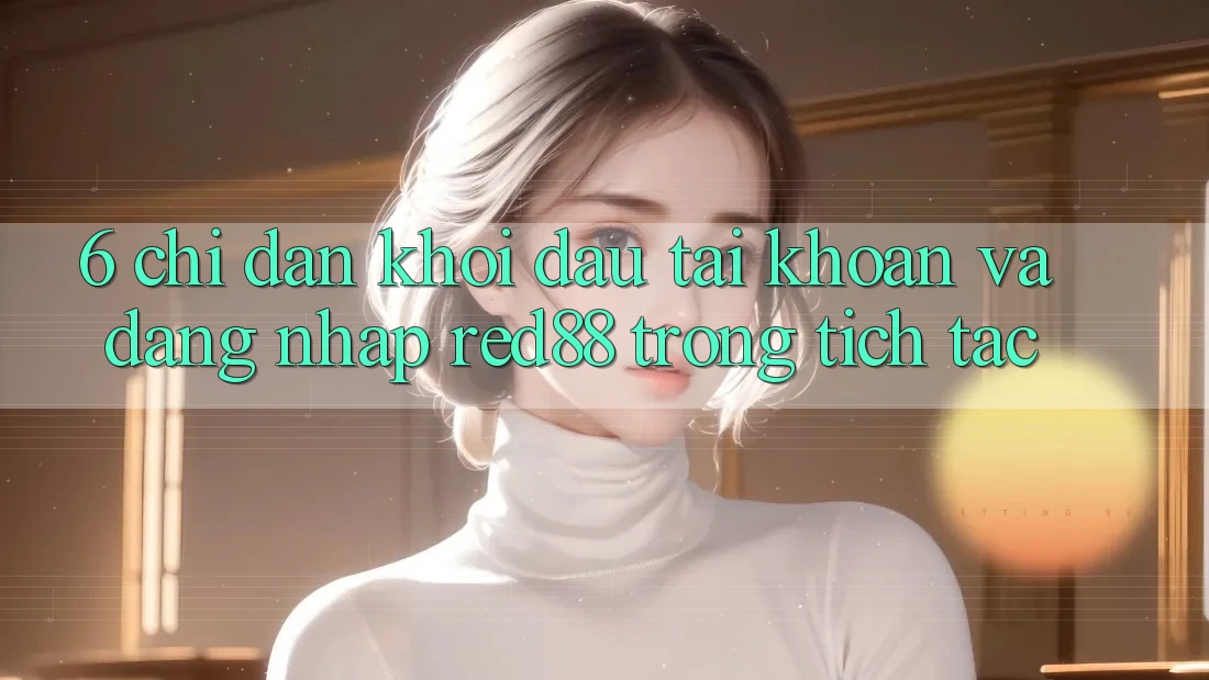 6. Chỉ dẫn khởi đầu tài khoản và đăng nhập Red88 trong tích tắc