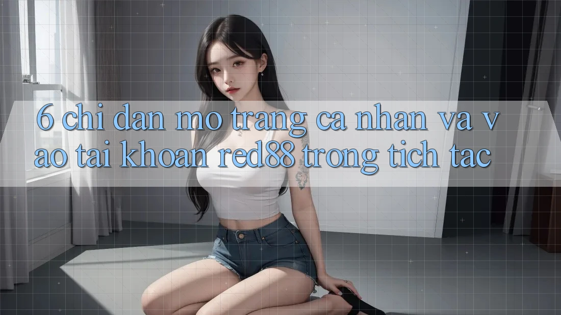 6. Chỉ dẫn mở trang cá nhân và vào tài khoản Red88 trong tích tắc 6. Chỉ dẫn mở trang cá nhân và vào tài khoản Red88 trong tích tắc
