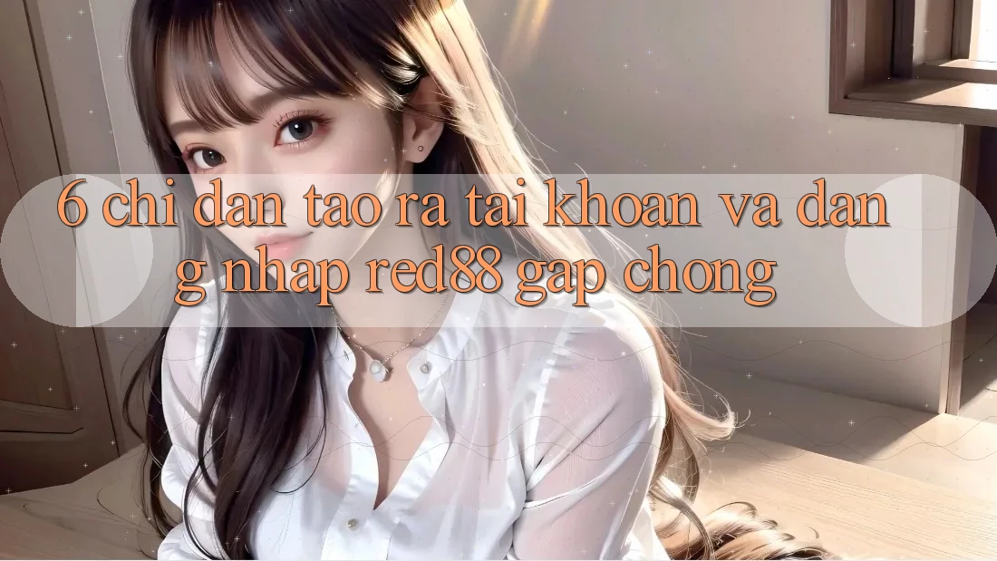 6. Chỉ dẫn tạo ra tài khoản và đăng nhập Red88 gấp chóng 6. Chỉ dẫn tạo ra tài khoản và đăng nhập Red88 gấp chóng