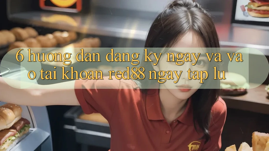 6. Hướng dẫn đăng ký ngay và vào tài khoản Red88 ngay tắp lự