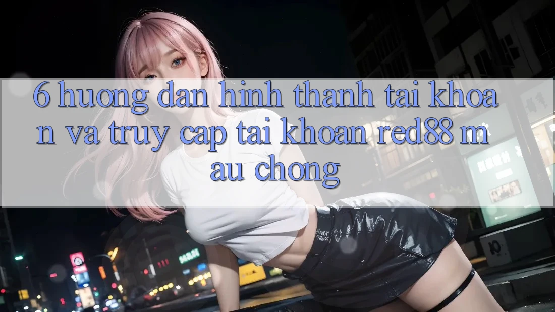 6. Hướng dẫn hình thành tài khoản và truy cập tài khoản Red88 mau chóng 6. Hướng dẫn hình thành tài khoản và truy cập tài khoản Red88 mau chóng