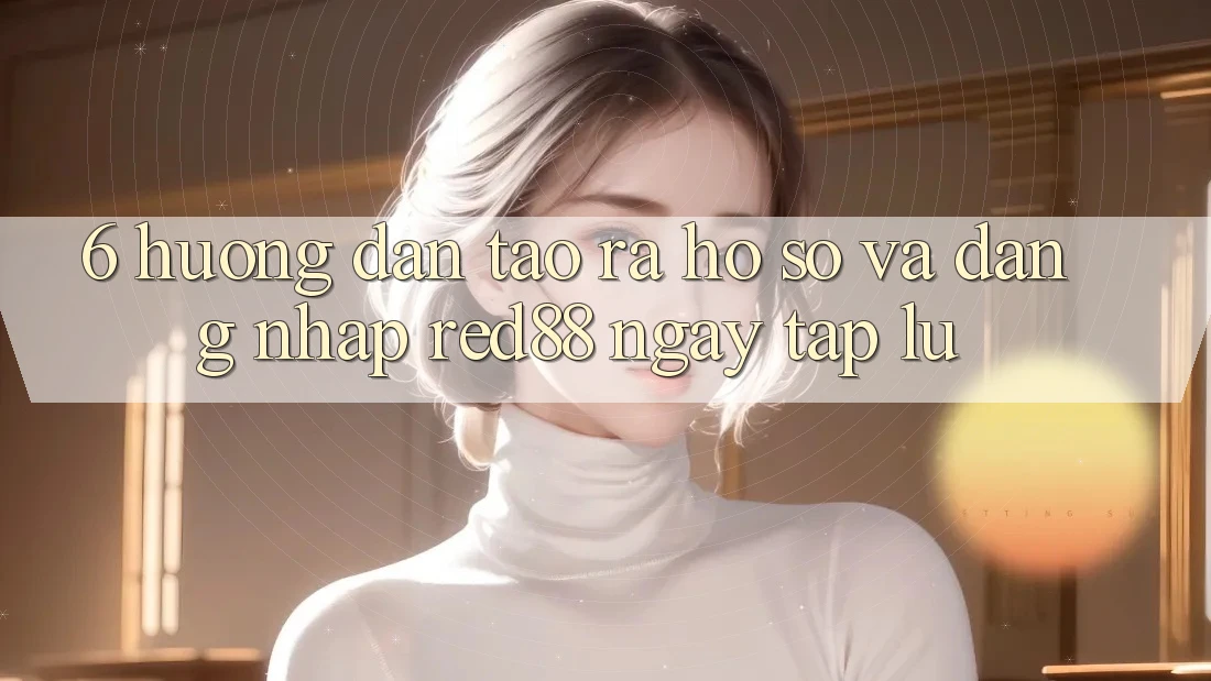 6. Hướng dẫn tạo ra hồ sơ và đăng nhập Red88 ngay tắp lự 6. Hướng dẫn tạo ra hồ sơ và đăng nhập Red88 ngay tắp lự