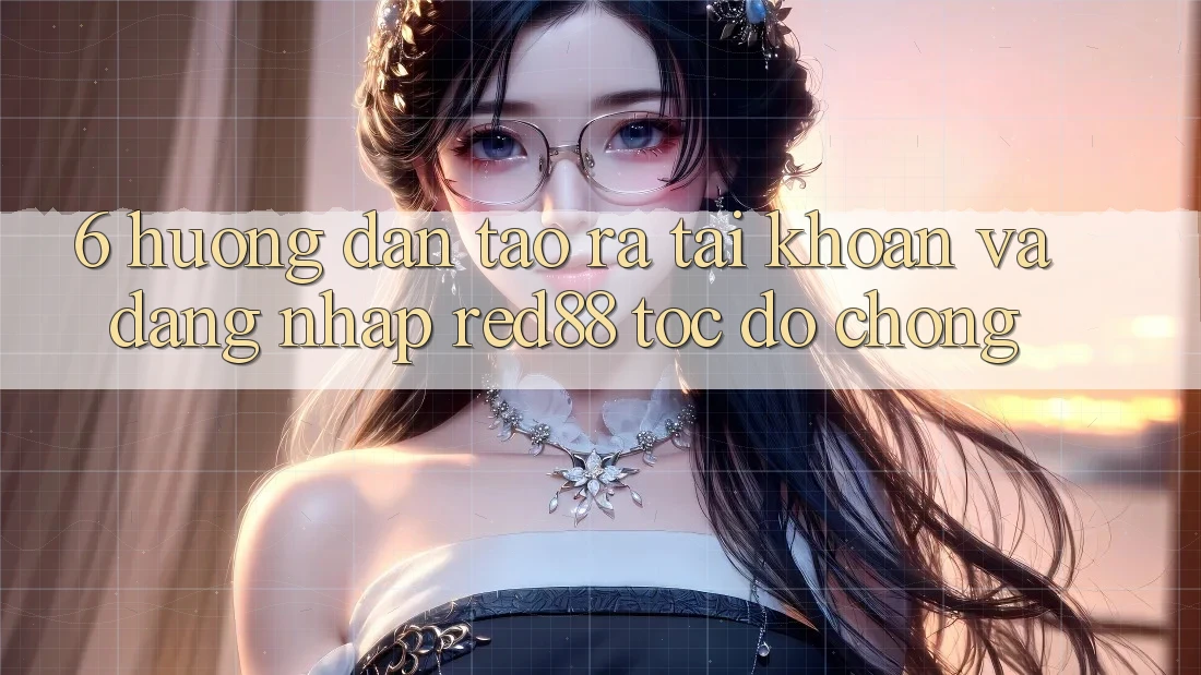 6. Hướng dẫn tạo ra tài khoản và đăng nhập Red88 tốc độ chóng 6. Hướng dẫn tạo ra tài khoản và đăng nhập Red88 tốc độ chóng