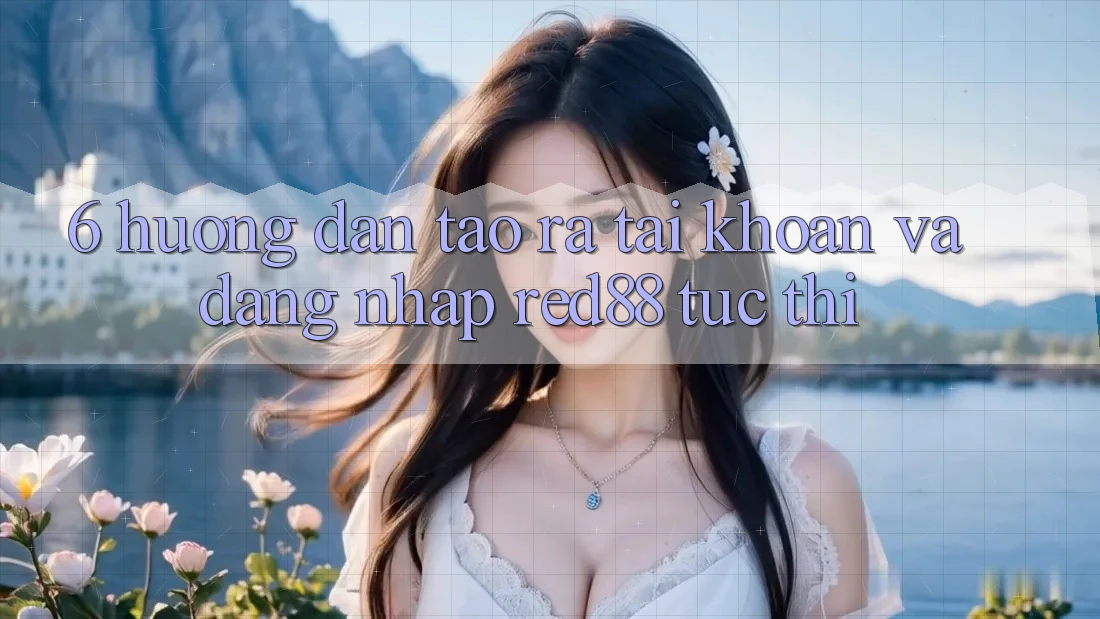 6. Hướng dẫn tạo ra tài khoản và đăng nhập Red88 tức thì