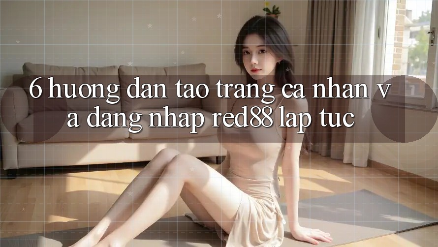 6. Hướng dẫn tạo trang cá nhân và đăng nhập Red88 lập tức 6. Hướng dẫn tạo trang cá nhân và đăng nhập Red88 lập tức
