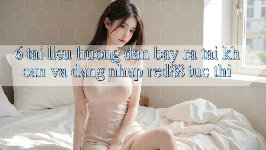 6. Tài liệu hướng dẫn bày ra tài khoản và đăng nhập Red88 tức thì