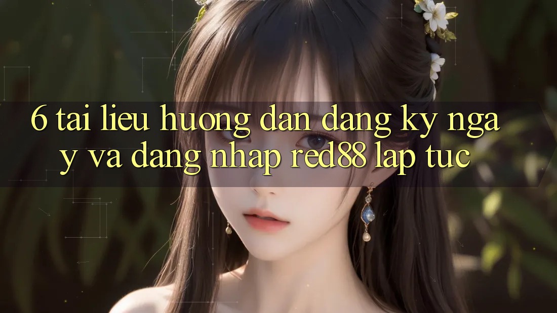 6. Tài liệu hướng dẫn đăng ký ngay và đăng nhập Red88 lập tức