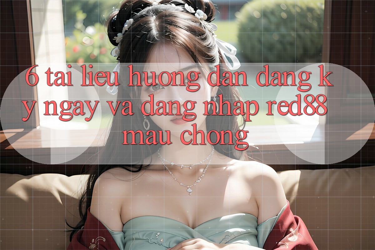 6. Tài liệu hướng dẫn đăng ký ngay và đăng nhập Red88 mau chóng