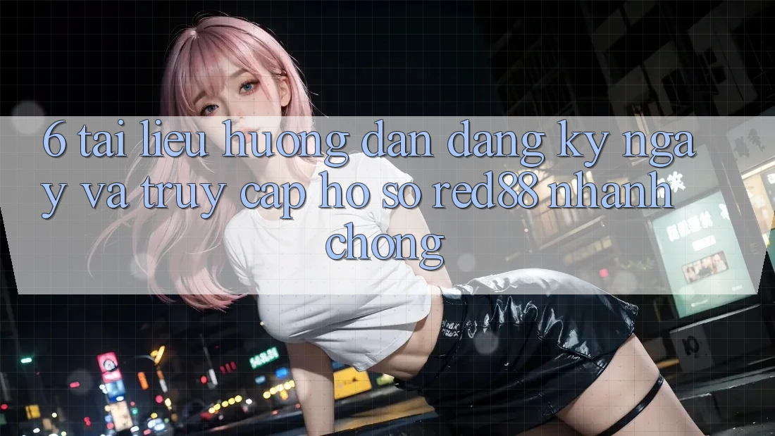 6. Tài liệu hướng dẫn đăng ký ngay và truy cập hồ sơ Red88 nhanh chóng