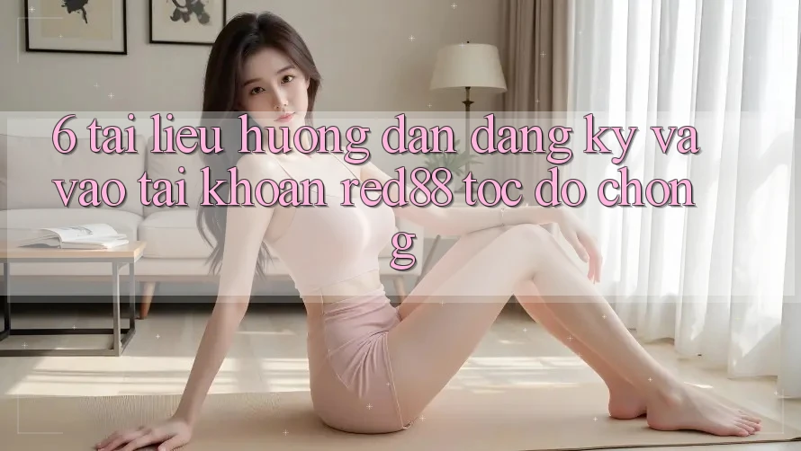 6. Tài liệu hướng dẫn đăng ký và vào tài khoản Red88 tốc độ chóng