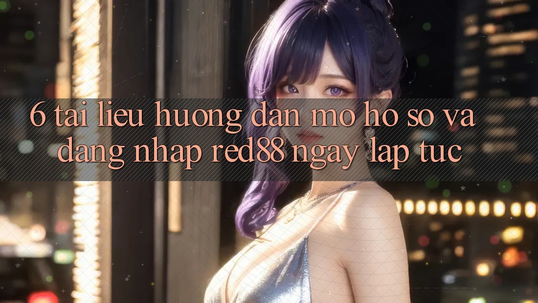 6. Tài liệu hướng dẫn mở hồ sơ và đăng nhập Red88 ngay lập tức 6. Tài liệu hướng dẫn mở hồ sơ và đăng nhập Red88 ngay lập tức