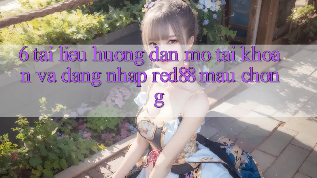6. Tài liệu hướng dẫn mở tài khoản và đăng nhập Red88 mau chóng 6. Tài liệu hướng dẫn mở tài khoản và đăng nhập Red88 mau chóng