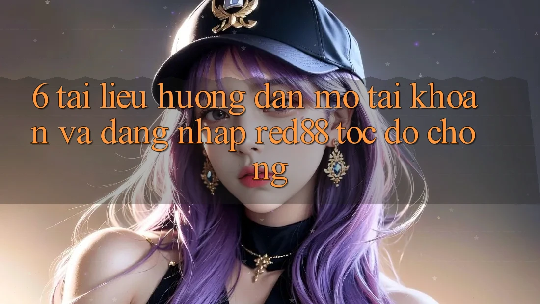 6. Tài liệu hướng dẫn mở tài khoản và đăng nhập Red88 tốc độ chóng