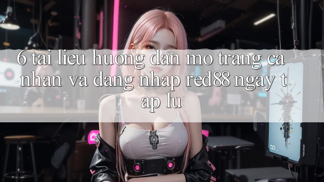 6. Tài liệu hướng dẫn mở trang cá nhân và đăng nhập Red88 ngay tắp lự