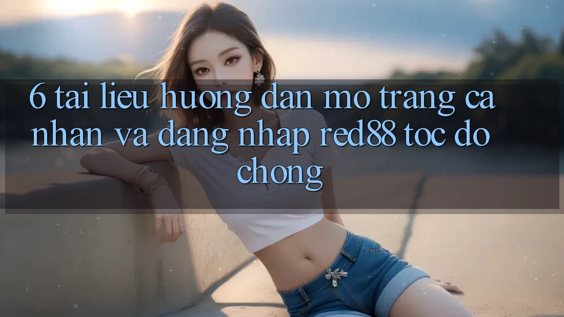 6. Tài liệu hướng dẫn mở trang cá nhân và đăng nhập Red88 tốc độ chóng