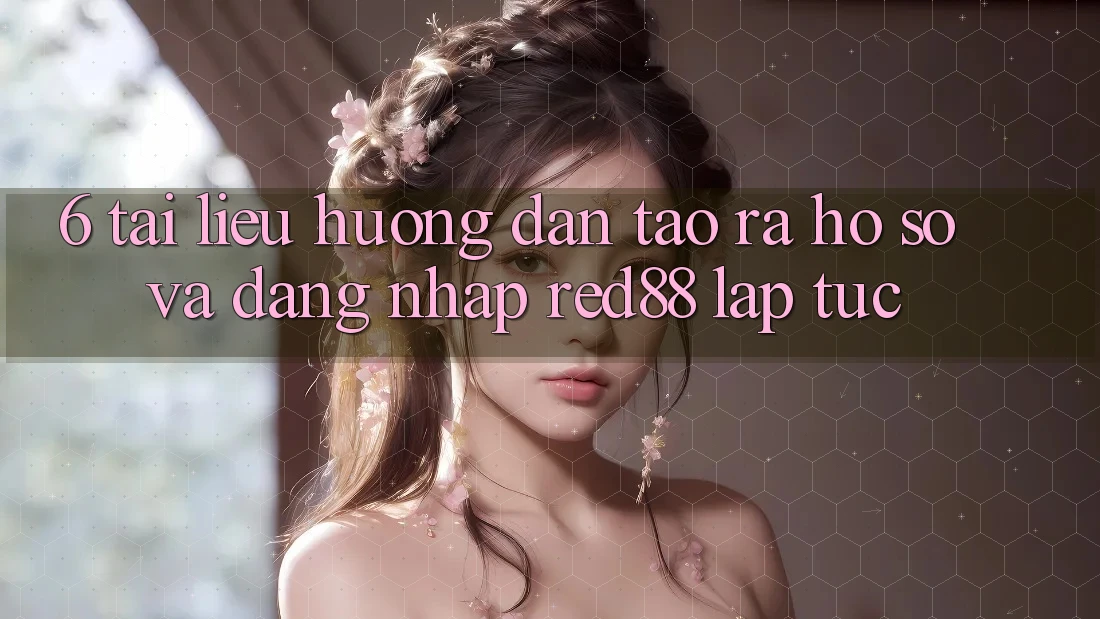 6. Tài liệu hướng dẫn tạo ra hồ sơ và đăng nhập Red88 lập tức 6. Tài liệu hướng dẫn tạo ra hồ sơ và đăng nhập Red88 lập tức