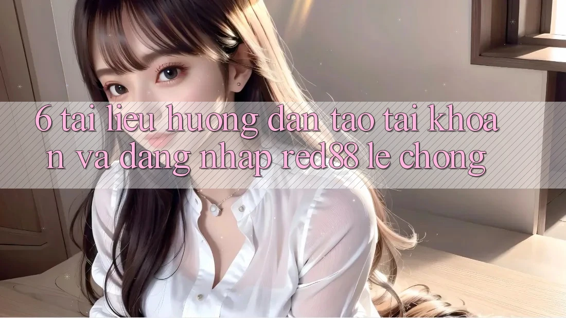 6. Tài liệu hướng dẫn tạo tài khoản và đăng nhập Red88 lẹ chóng 6. Tài liệu hướng dẫn tạo tài khoản và đăng nhập Red88 lẹ chóng