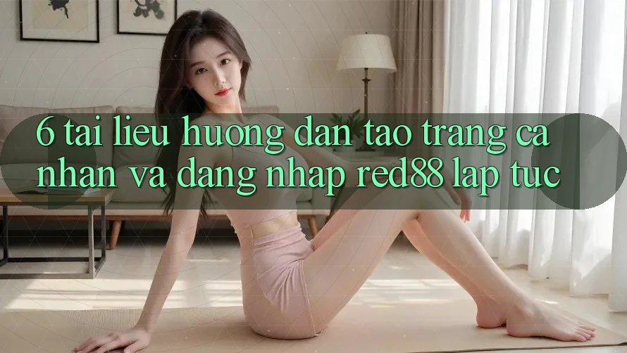 6. Tài liệu hướng dẫn tạo trang cá nhân và đăng nhập Red88 lập tức 6. Tài liệu hướng dẫn tạo trang cá nhân và đăng nhập Red88 lập tức
