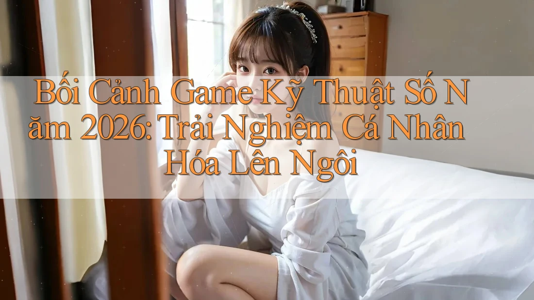 Bối Cảnh Game Kỹ Thuật Số Năm 2026: Trải Nghiệm Cá Nhân Hóa Lên Ngôi Bối Cảnh Game Kỹ Thuật Số Năm 2026: Trải Nghiệm Cá Nhân Hóa Lên Ngôi