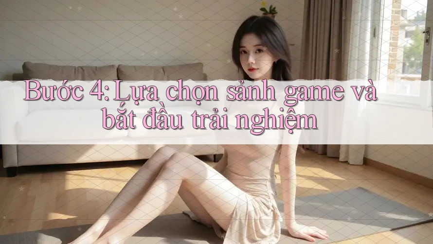 Bước 4: Lựa chọn sảnh game và bắt đầu trải nghiệm Bước 4: Lựa chọn sảnh game và bắt đầu trải nghiệm