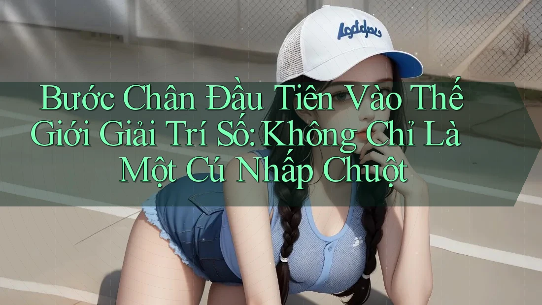 Bước Chân Đầu Tiên Vào Thế Giới Giải Trí Số: Không Chỉ Là Một Cú Nhấp Chuột Bước Chân Đầu Tiên Vào Thế Giới Giải Trí Số: Không Chỉ Là Một Cú Nhấp Chuột