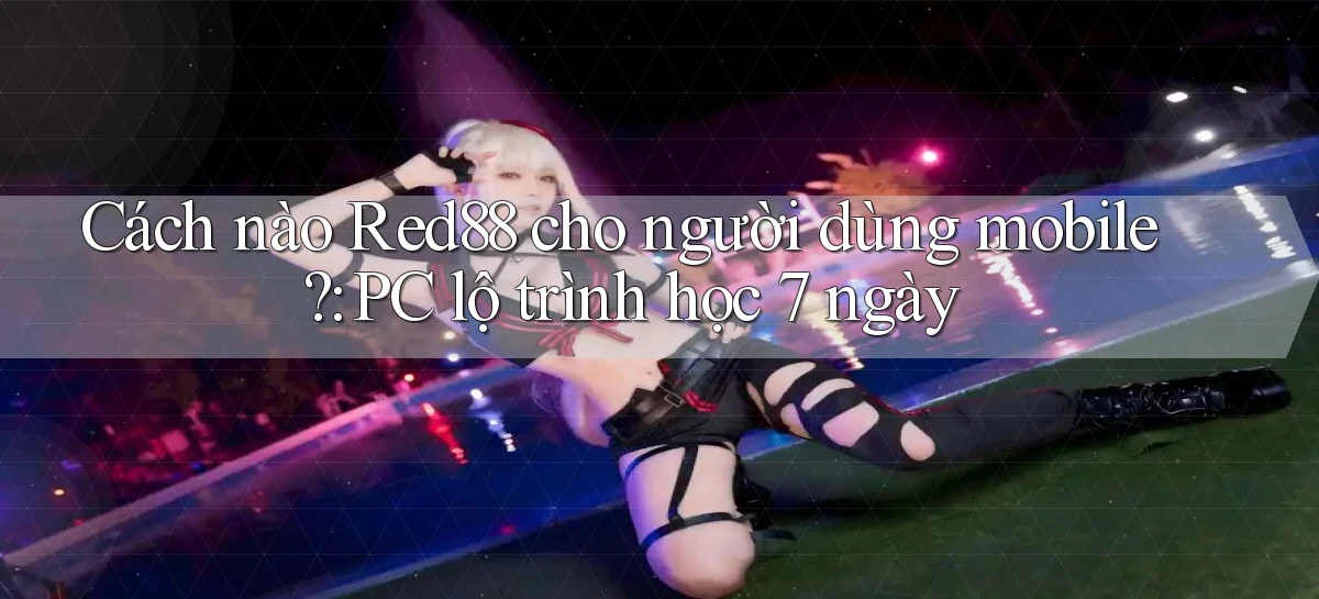 Cách nào Red88 cho người dùng mobile PC lộ trình học 7 ngày