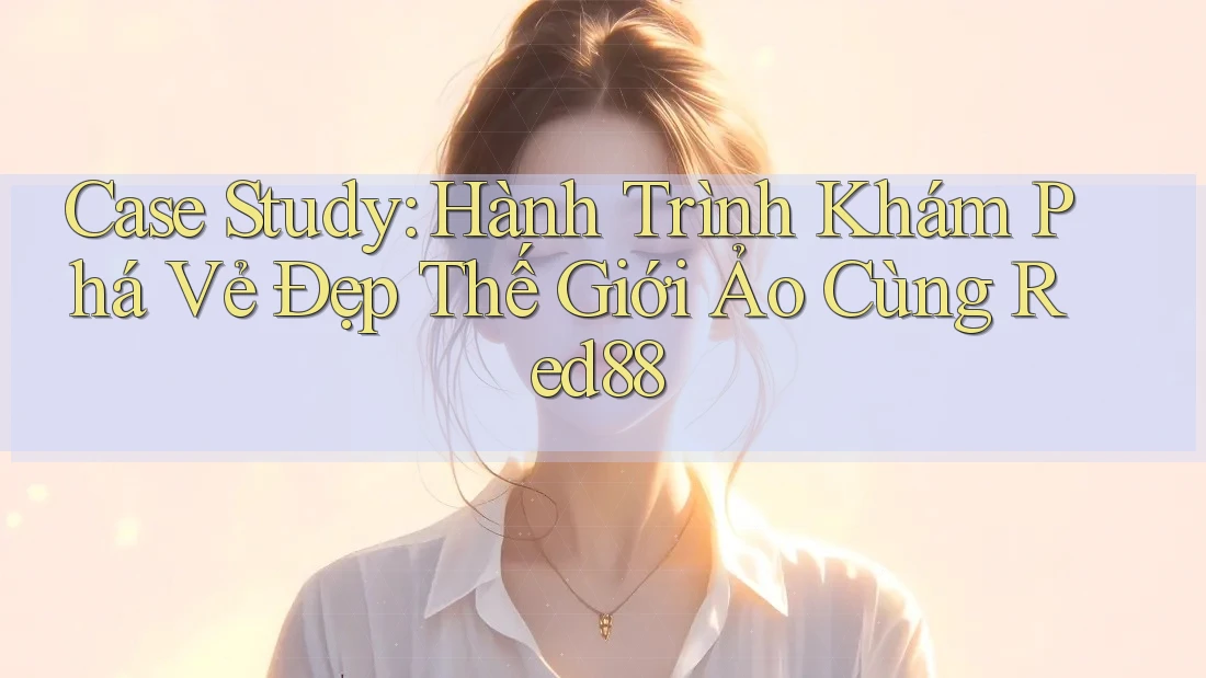 Case Study: Hành Trình Khám Phá Vẻ Đẹp Thế Giới Ảo Cùng Red88