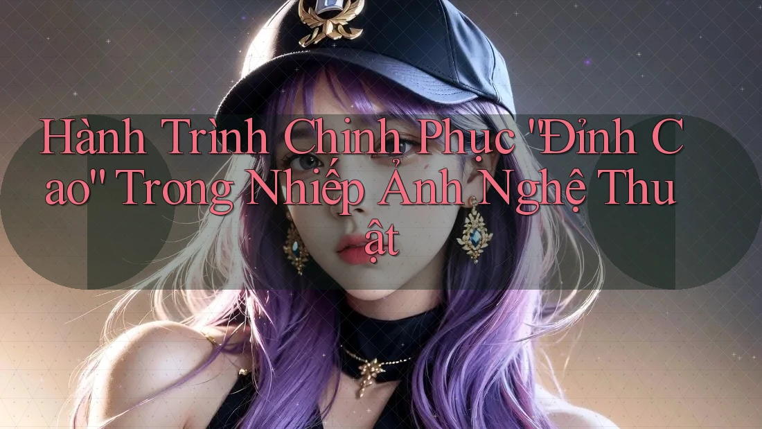 Hành Trình Chinh Phục “Đỉnh Cao” Trong Nhiếp Ảnh Nghệ Thuật Hành Trình Chinh Phục “Đỉnh Cao” Trong Nhiếp Ảnh Nghệ Thuật