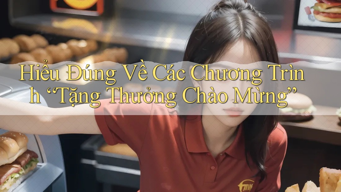 Hiểu Đúng Về Các Chương Trình “Tặng Thưởng Chào Mừng” Hiểu Đúng Về Các Chương Trình “Tặng Thưởng Chào Mừng”