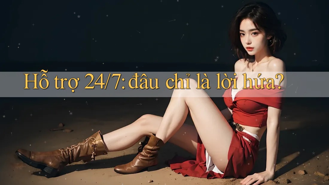 Hỗ trợ 24/7: đâu chỉ là lời hứa?