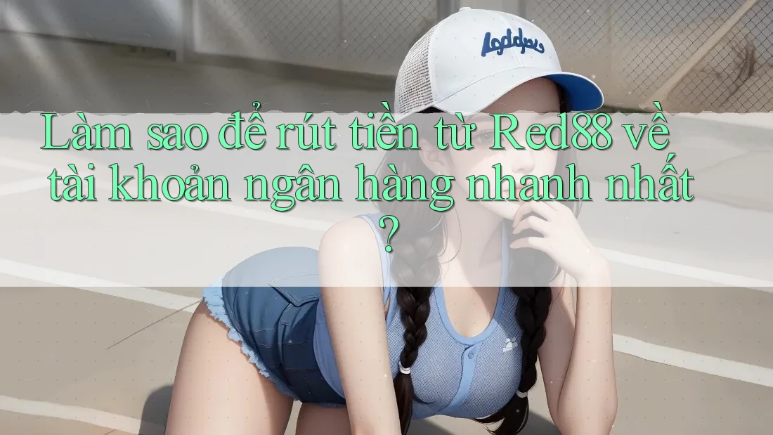 Làm sao để rút tiền từ Red88 về tài khoản ngân hàng nhanh nhất?