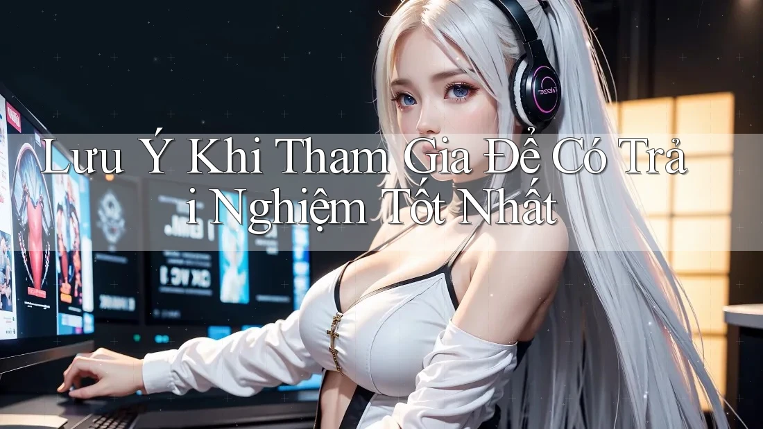 Lưu ý Khi Tham Gia Để Có Trải Nghiệm Tốt Nhất Lưu ý Khi Tham Gia Để Có Trải Nghiệm Tốt Nhất