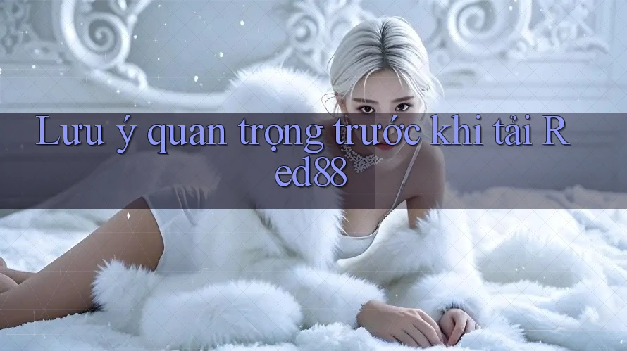 Lưu ý quan trọng trước khi tải Red88