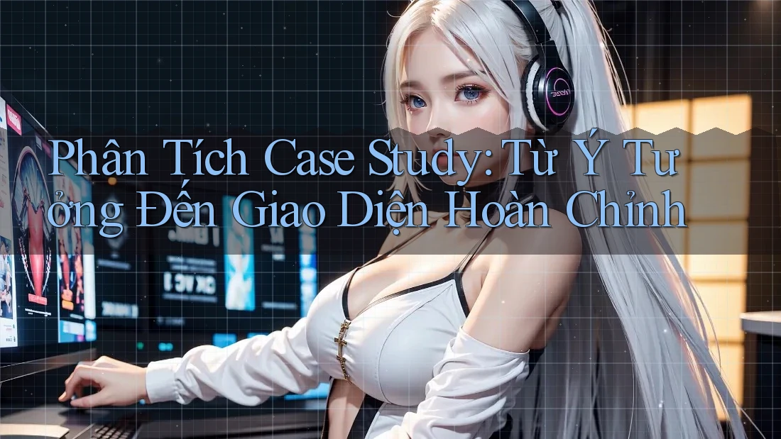 Phân Tích Case Study: Từ Ý Tưởng Đến Giao Diện Hoàn Chỉnh