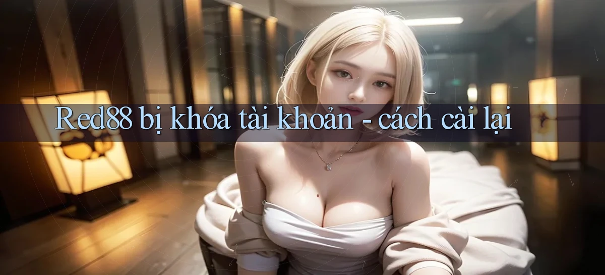 Red88 bị khóa tài khoản   cách cài lại