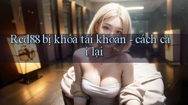 Red88 bị khóa tài khoản   cách cài lại