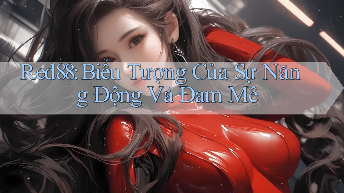 Red88: Biểu Tượng Của Sự Năng Động Và Đam Mê