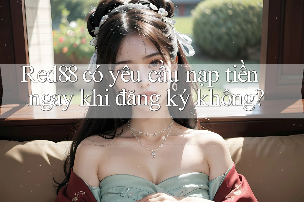 Red88 có yêu cầu nạp tiền ngay khi đăng ký không? Red88 có yêu cầu nạp tiền ngay khi đăng ký không?