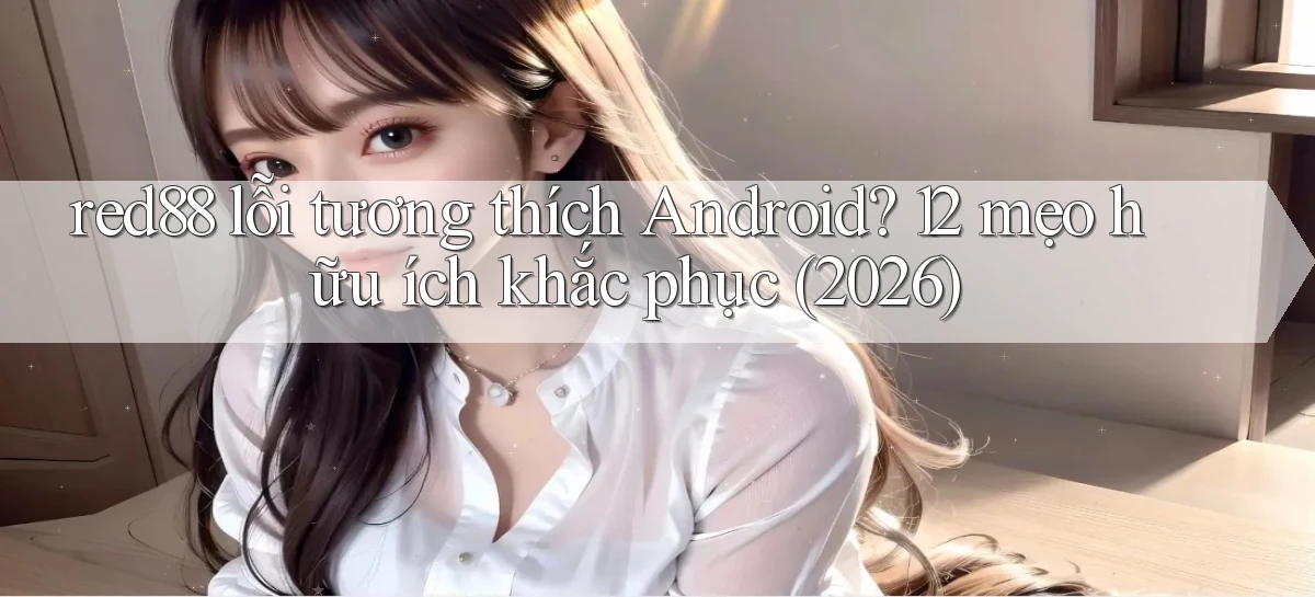 red88 lỗi tương thích Android 12 mẹo hữu ích khắc phục (2026)
