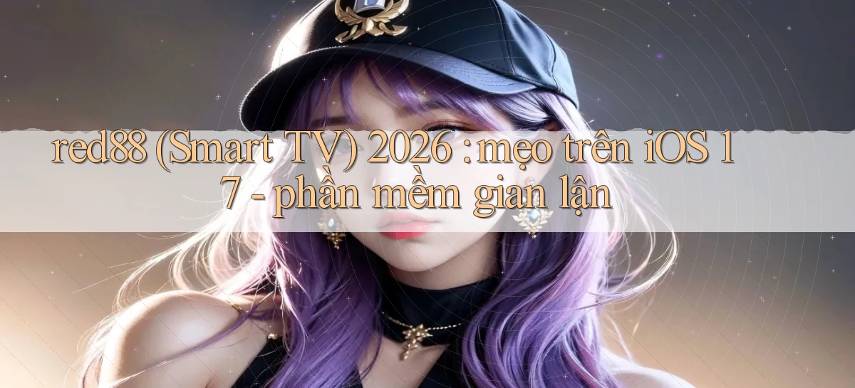 red88 (Smart TV) 2026 mẹo trên iOS 17   phần mềm gian lận